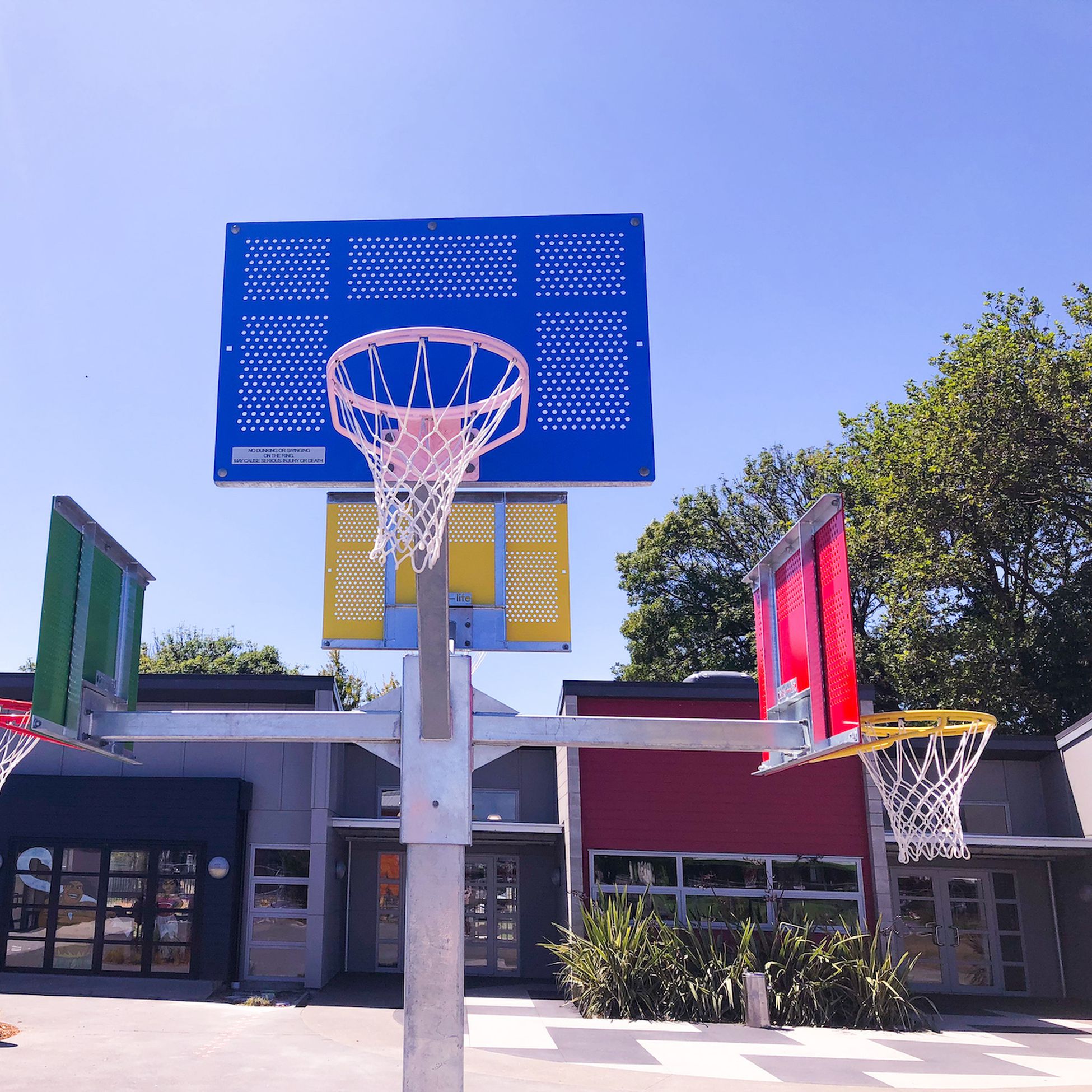 Basketball Four Way Hoop, Made in New Zealand