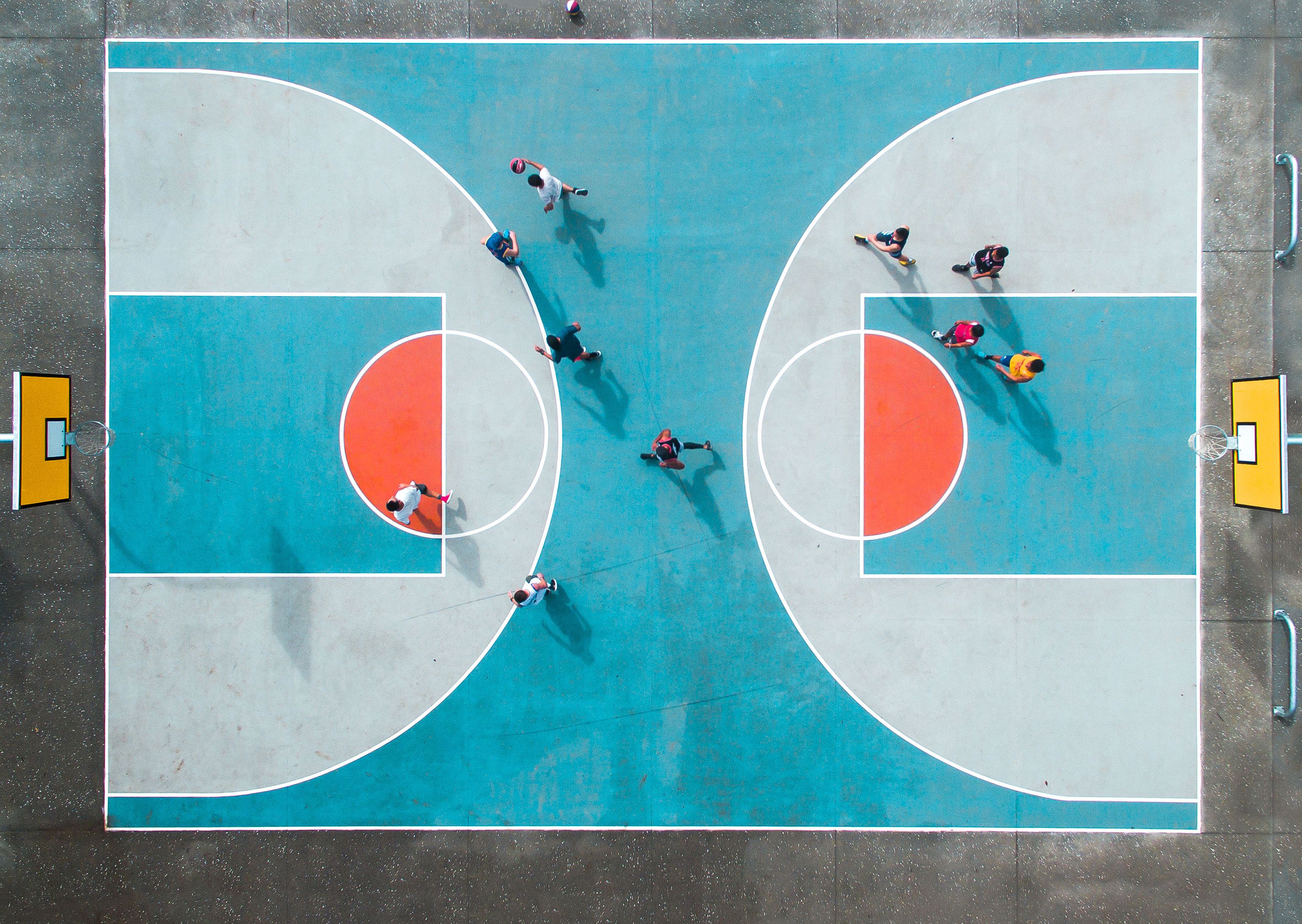 Basketball Mini Full Court Potters Park