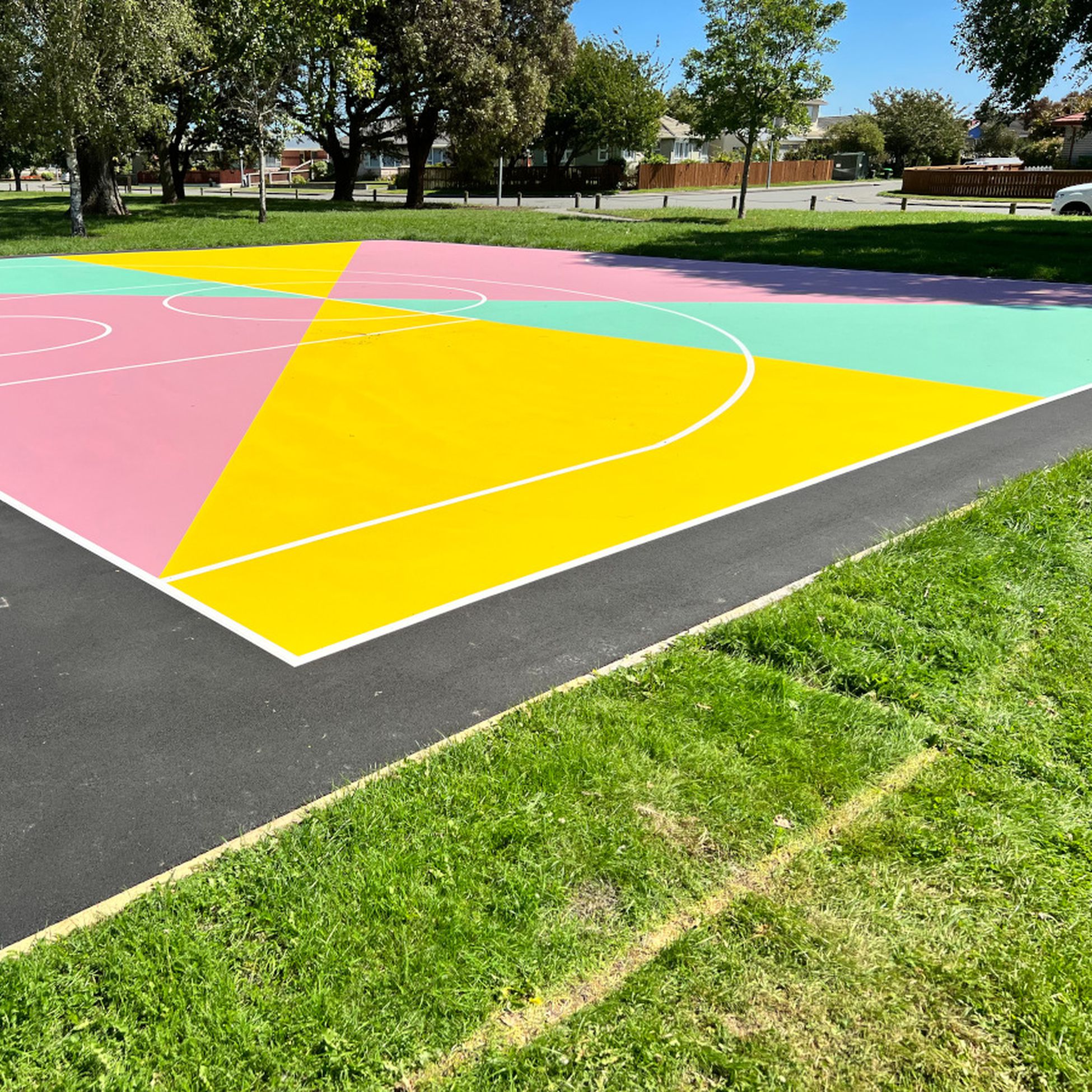 Branston Basketball Half Court