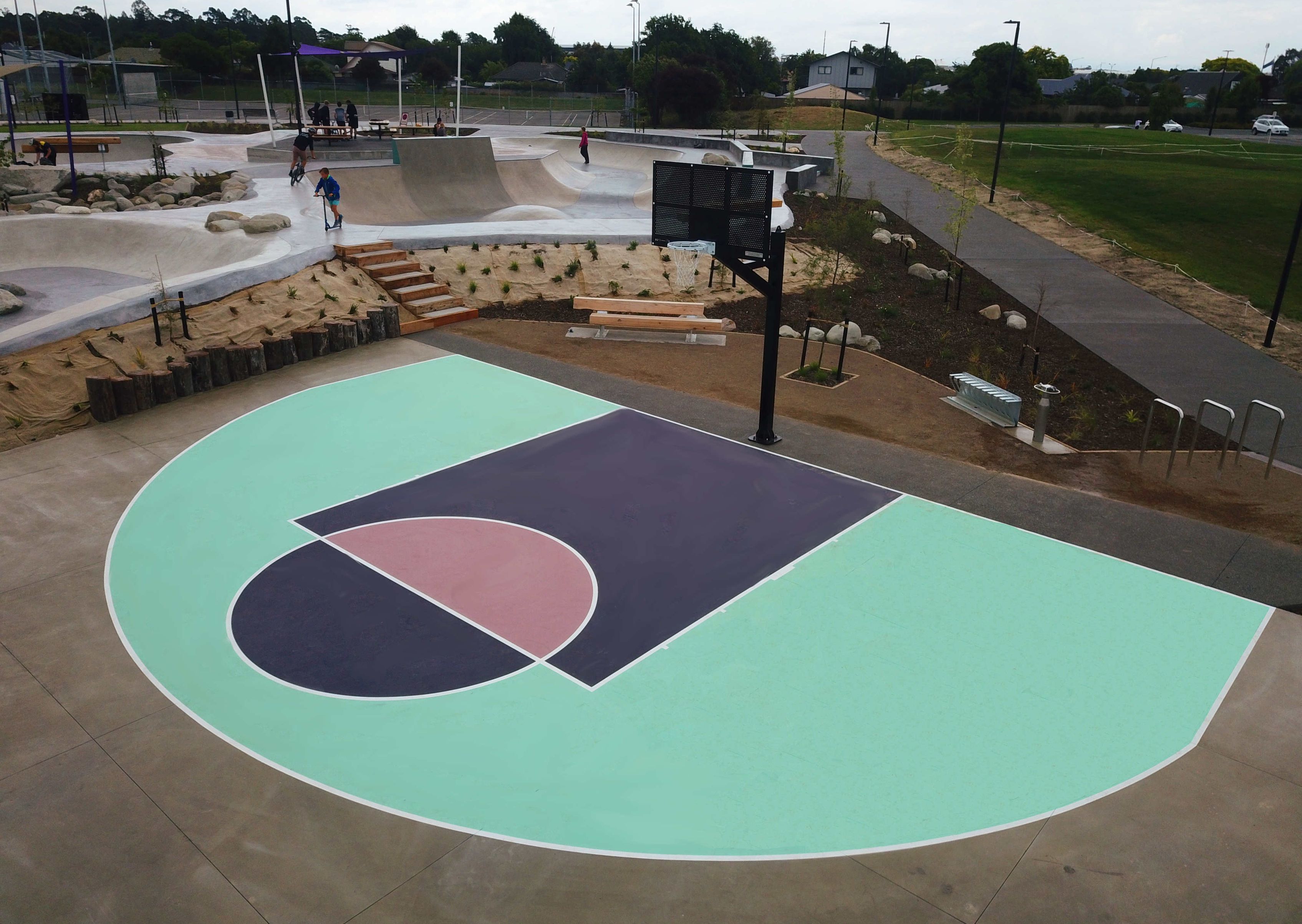 Rolleston Youth Zone, Basketball Half Court