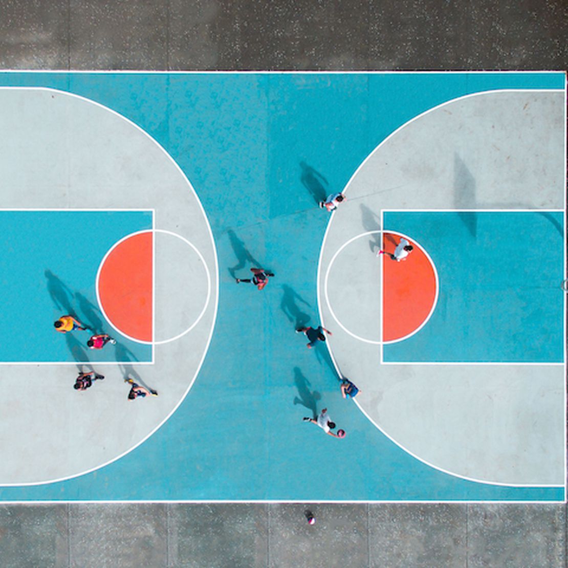 Basketball Half Court, Potters Park