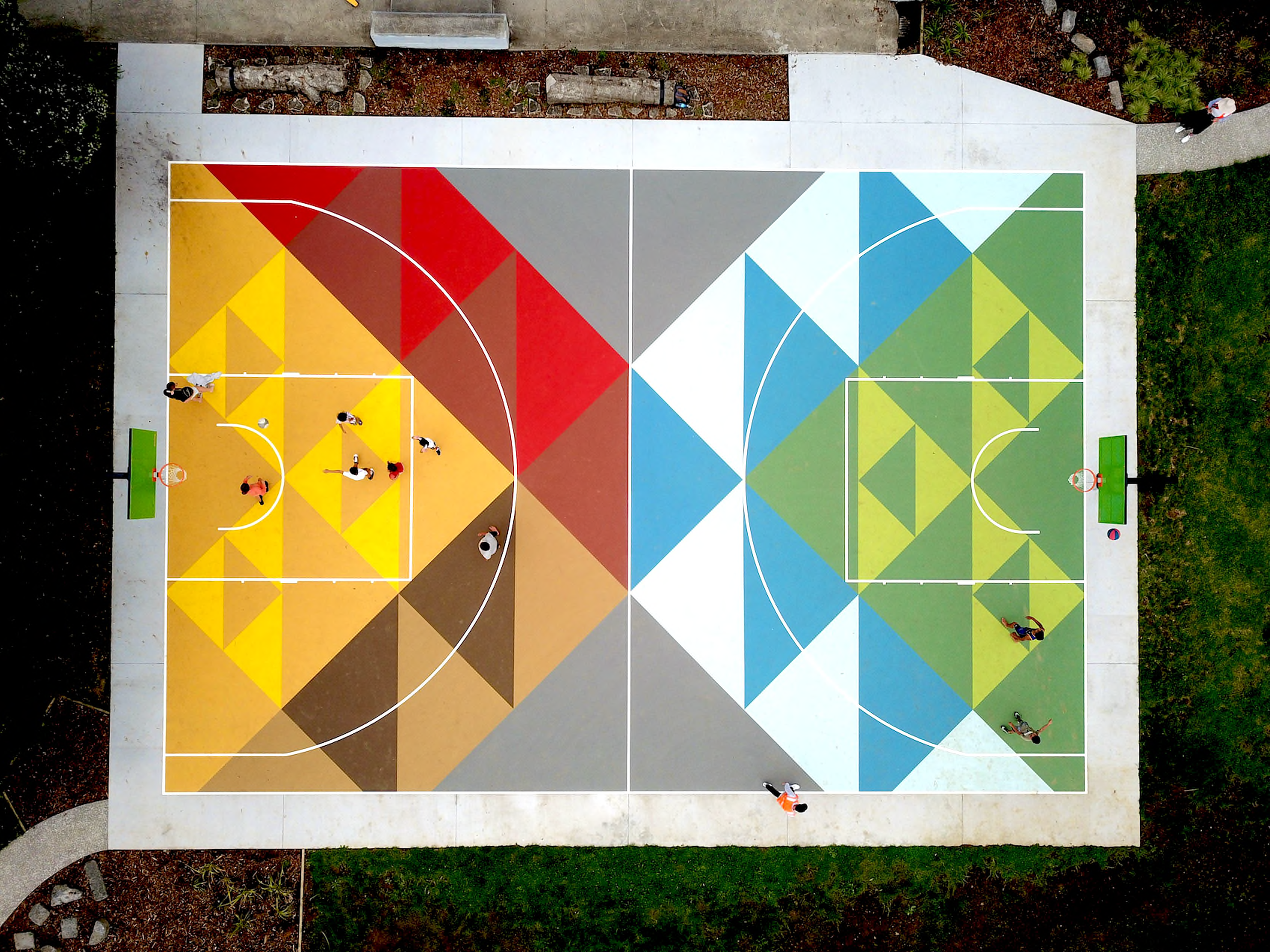 Māngere Maunga Basketball Court