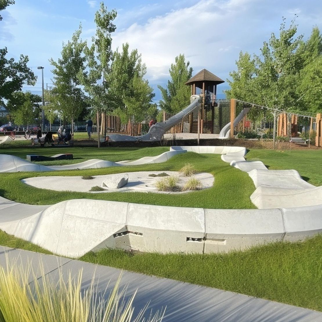 Custom Pump Track