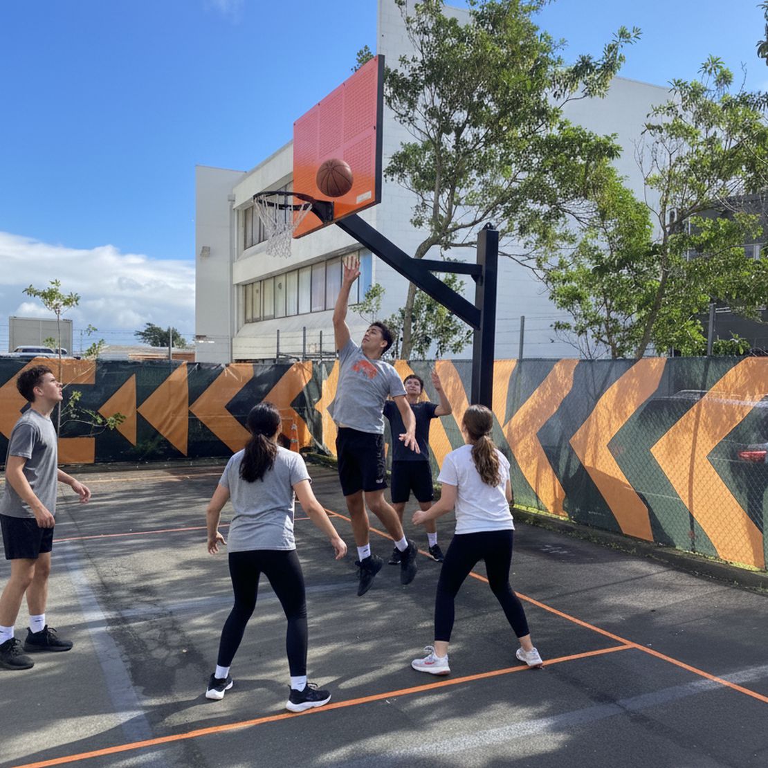 Basketball Grizzly Hoop