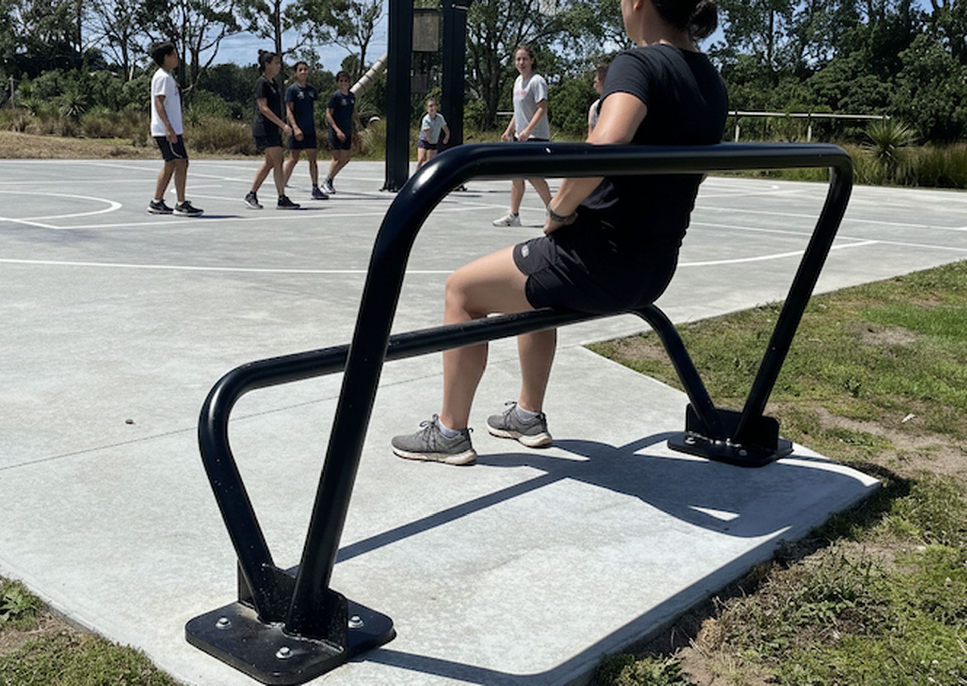 Court Side Seating, High Five Seat