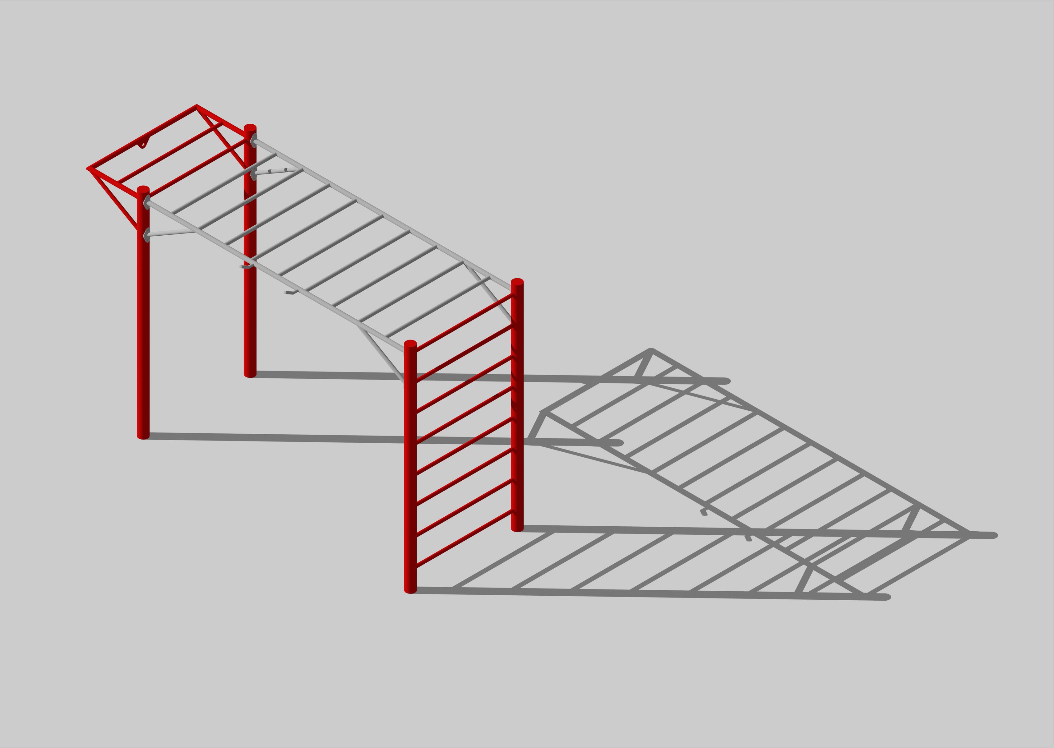 Overhead Ladder Fitness by Parklife New Zealand Made Overhead Ladder Fitness by Parklife New Zealand Made