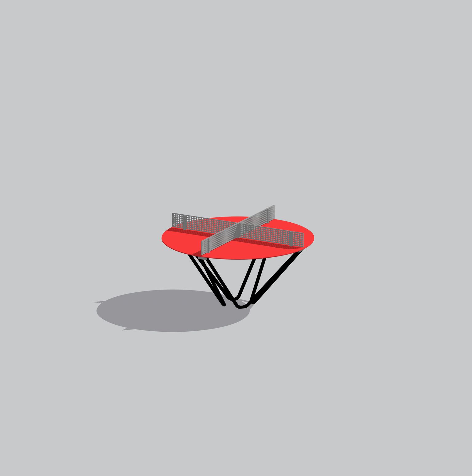 Round Ping Pong Table Round Ping Pong Table