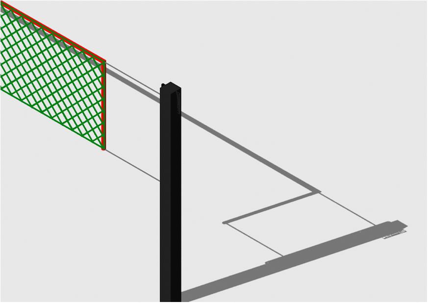 Volleyball Permanent Net