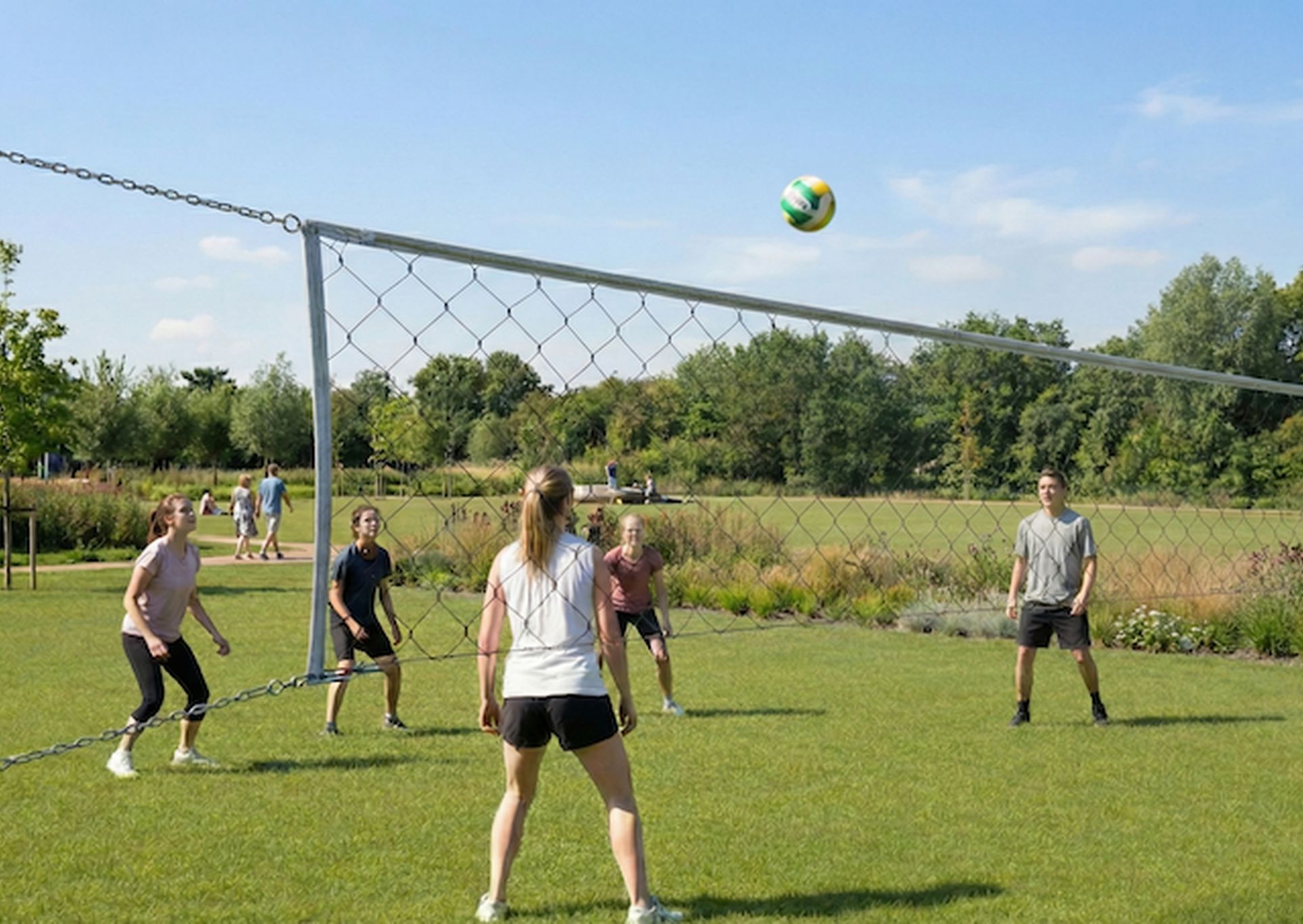 VB01 Volleyball Permanent System