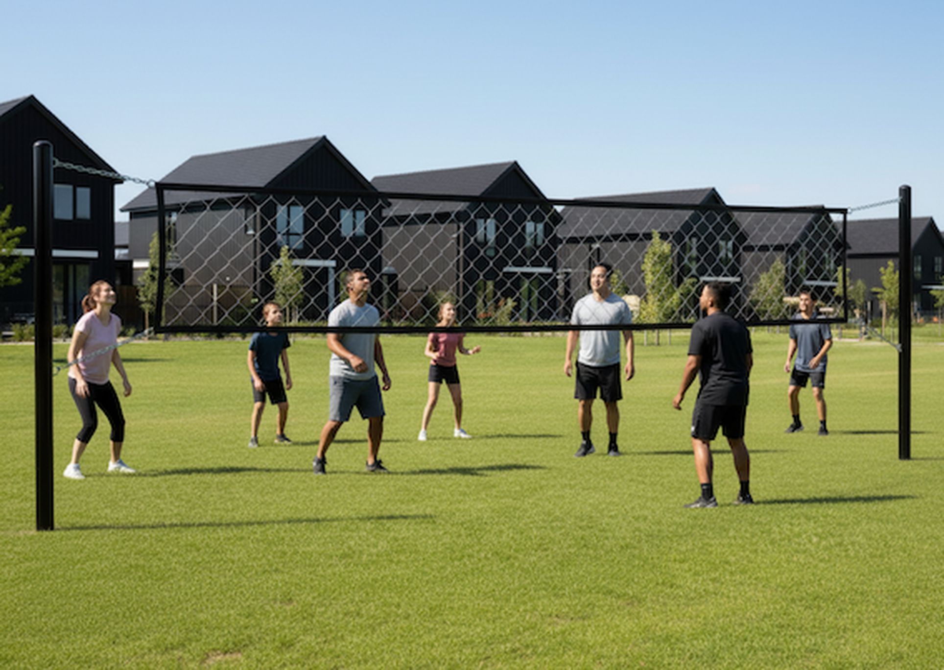 Volleyball Permanent Net
