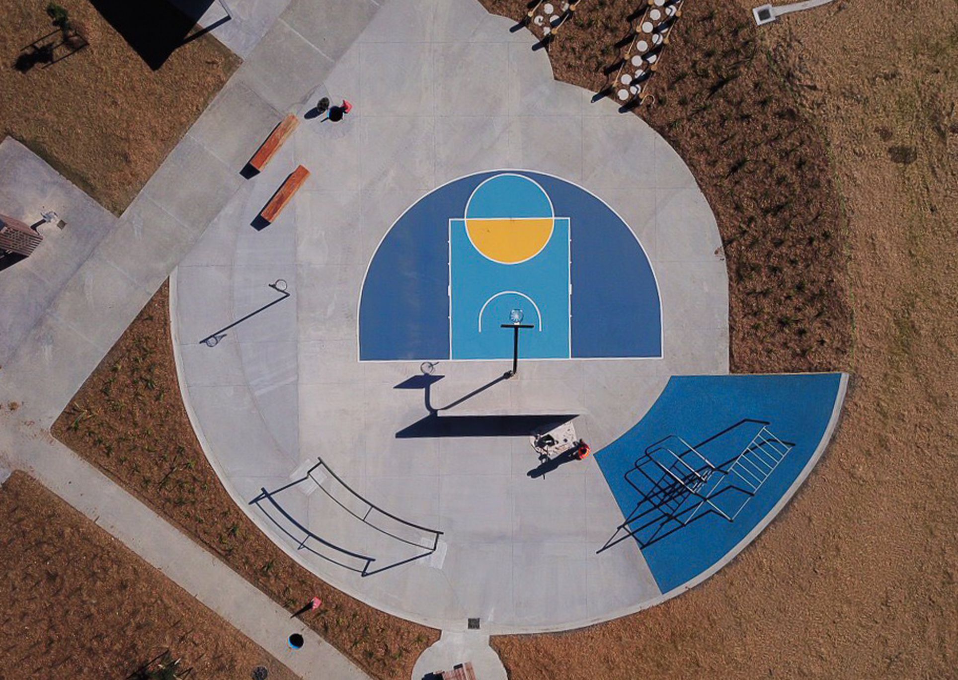Basketball D Court Bonair Reserve Basketball D Court Bonair Reserve