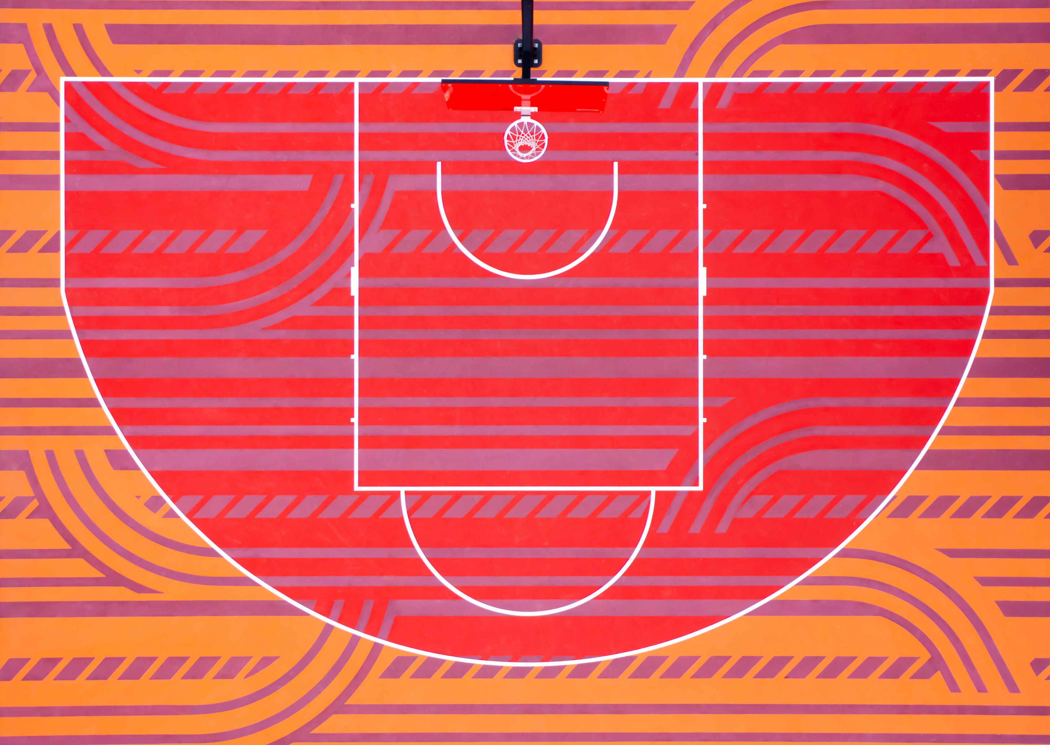 Cadness Loop, Basketball Art Court