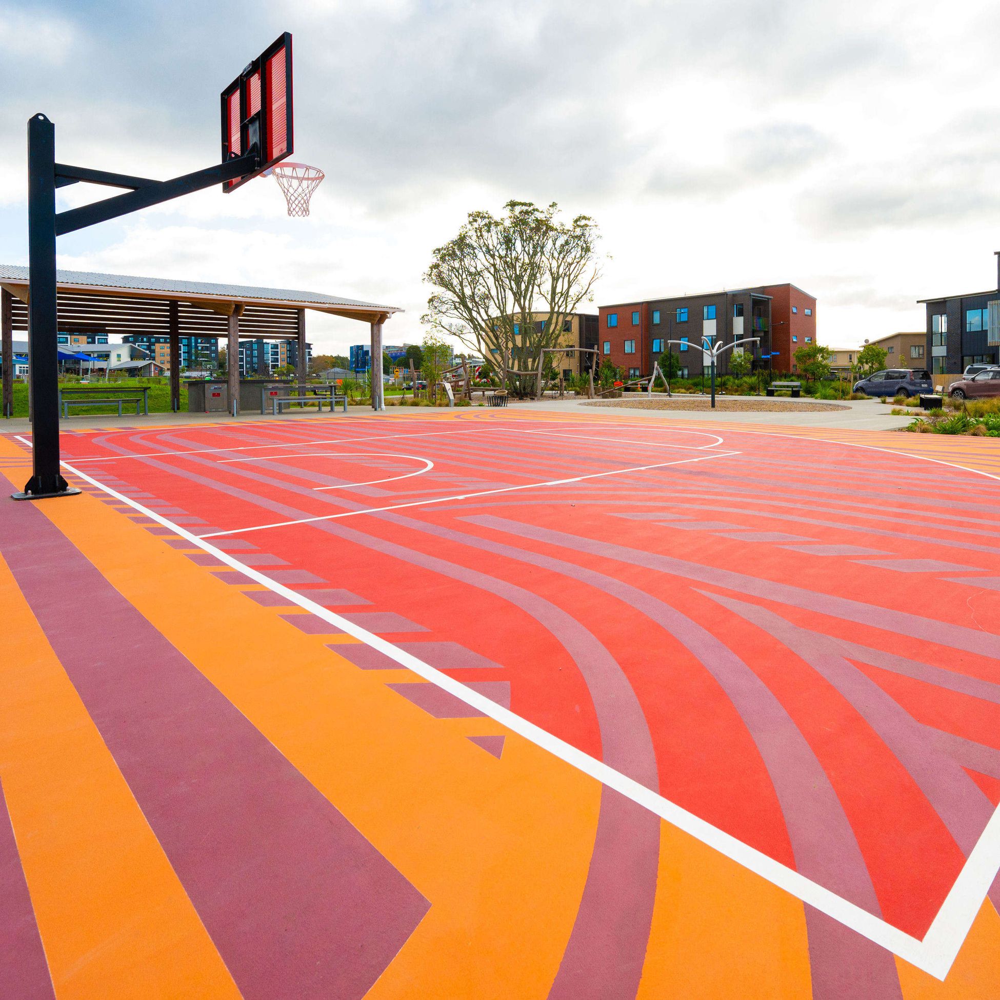 Cadness Loop, Basketball Art Court