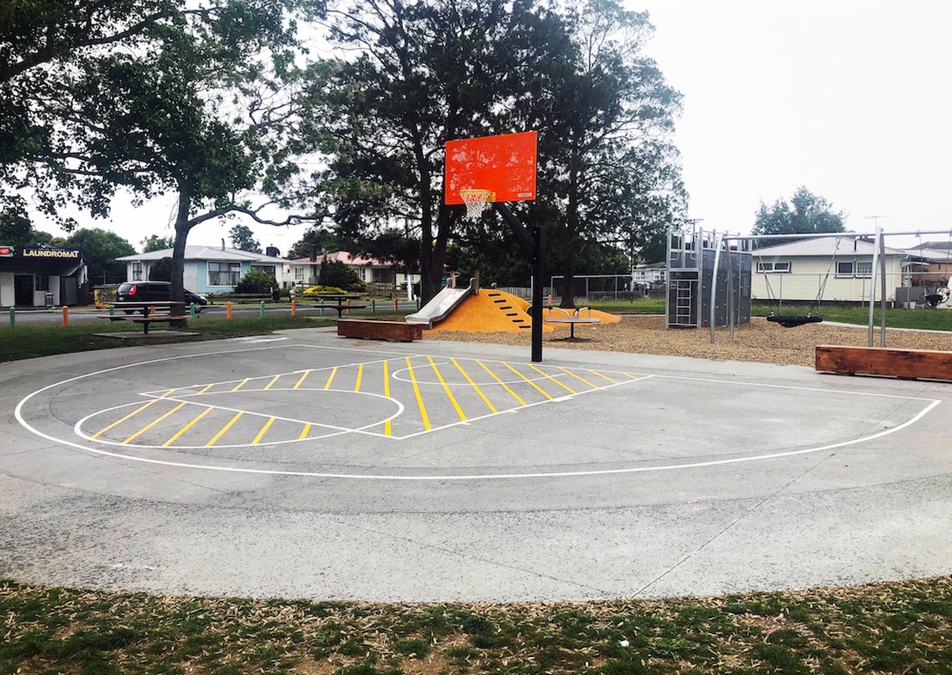 Basketball Half Court, Cross Street Reserve