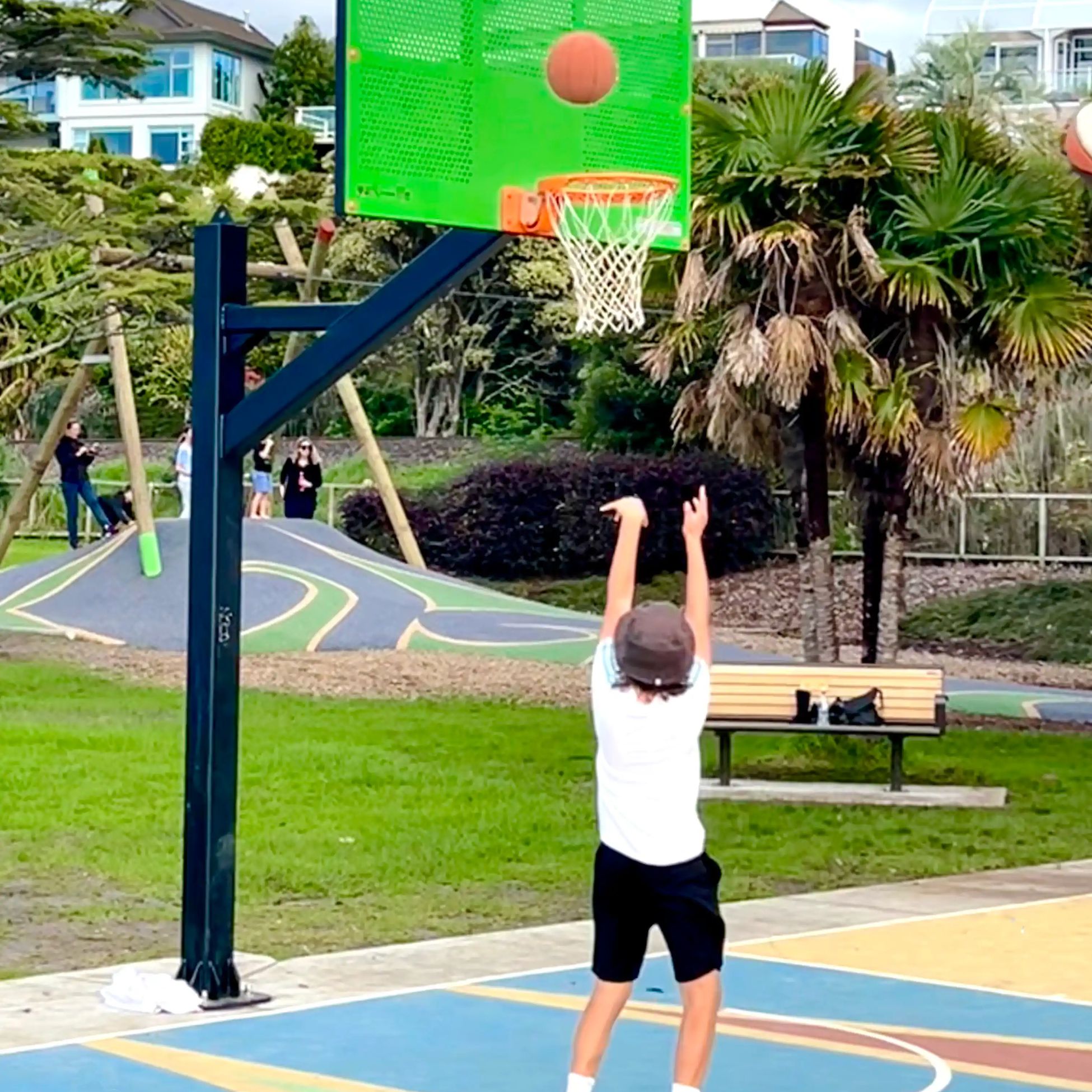 Kulim Park Basketball Half Court