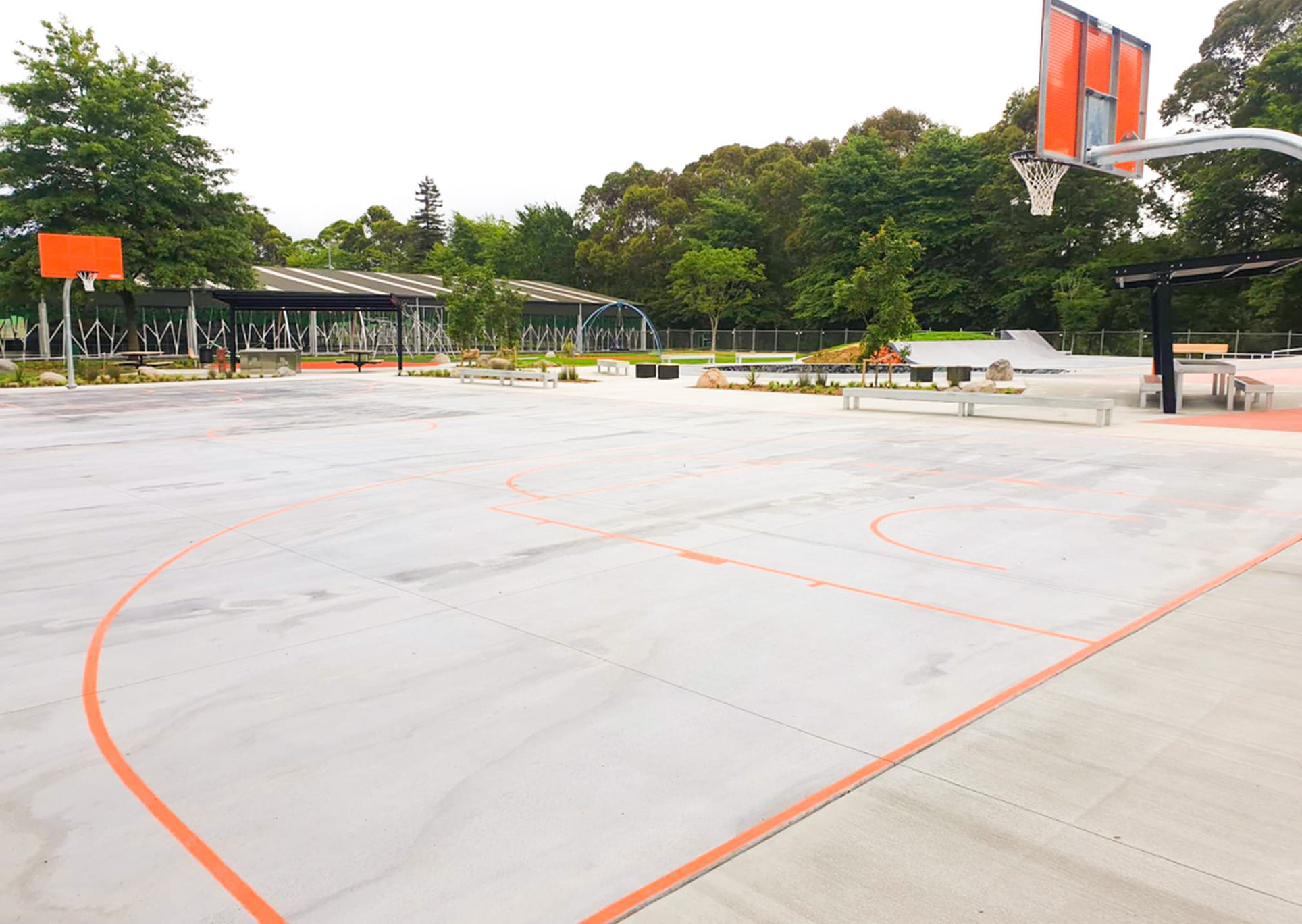 Melville Basketball Court