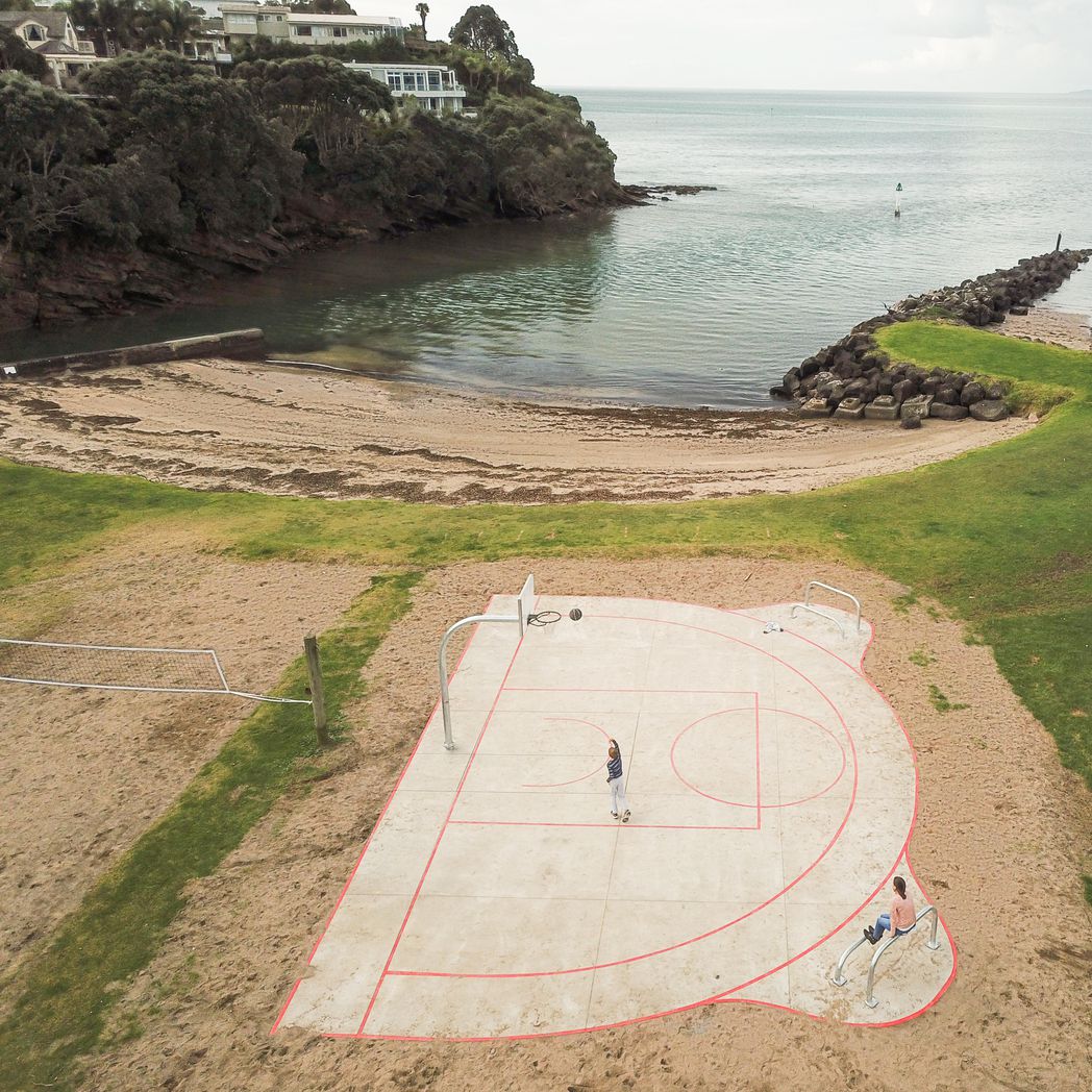 Basketball D Court Milford Reserve Basketball D Court Milford Reserve
