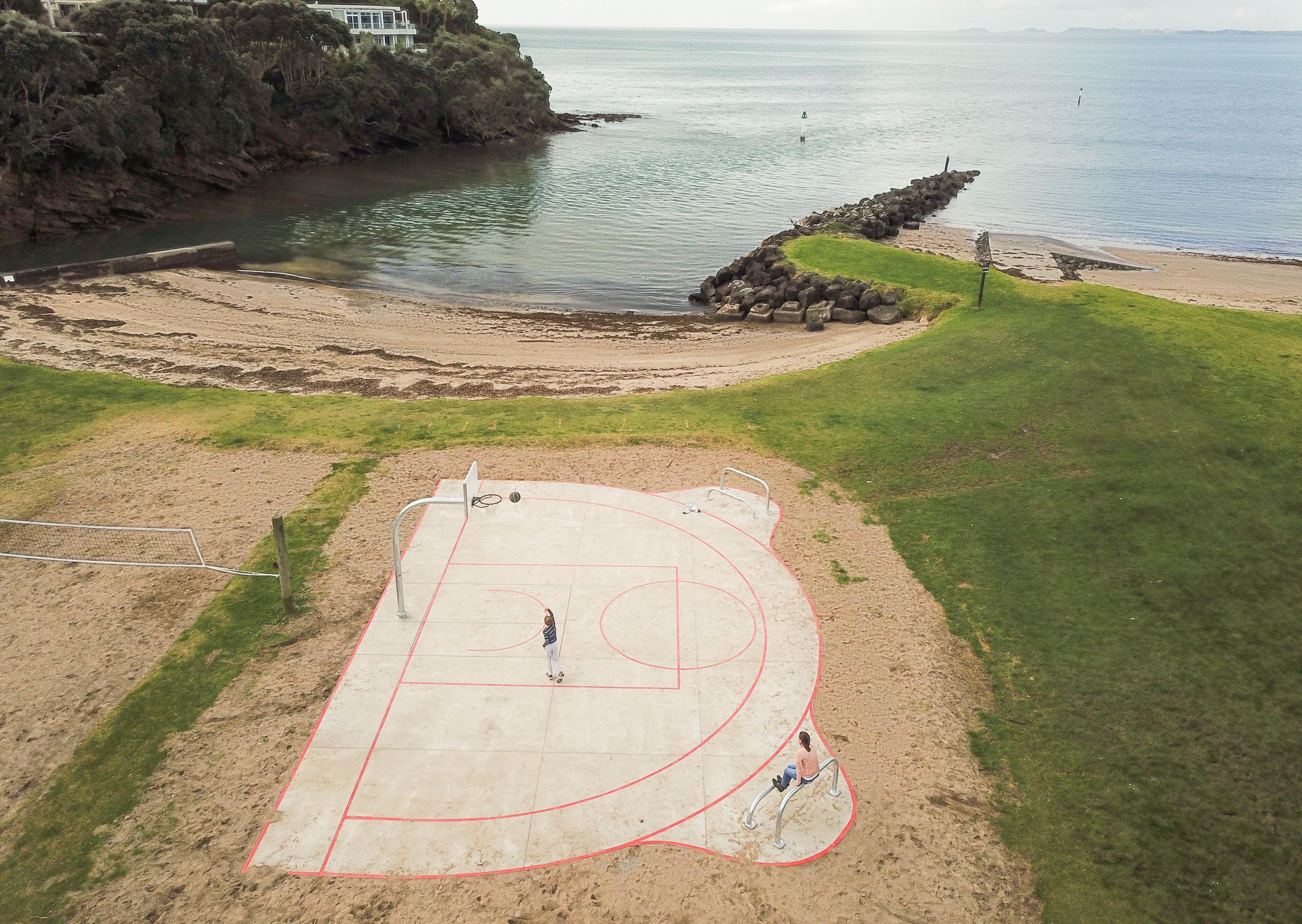 Basketball D Court Milford Reserve Basketball D Court Milford Reserve