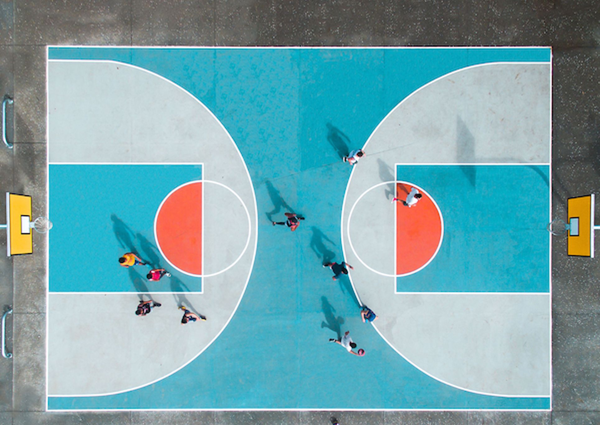 Basketball Full Court Mini, Potters Park