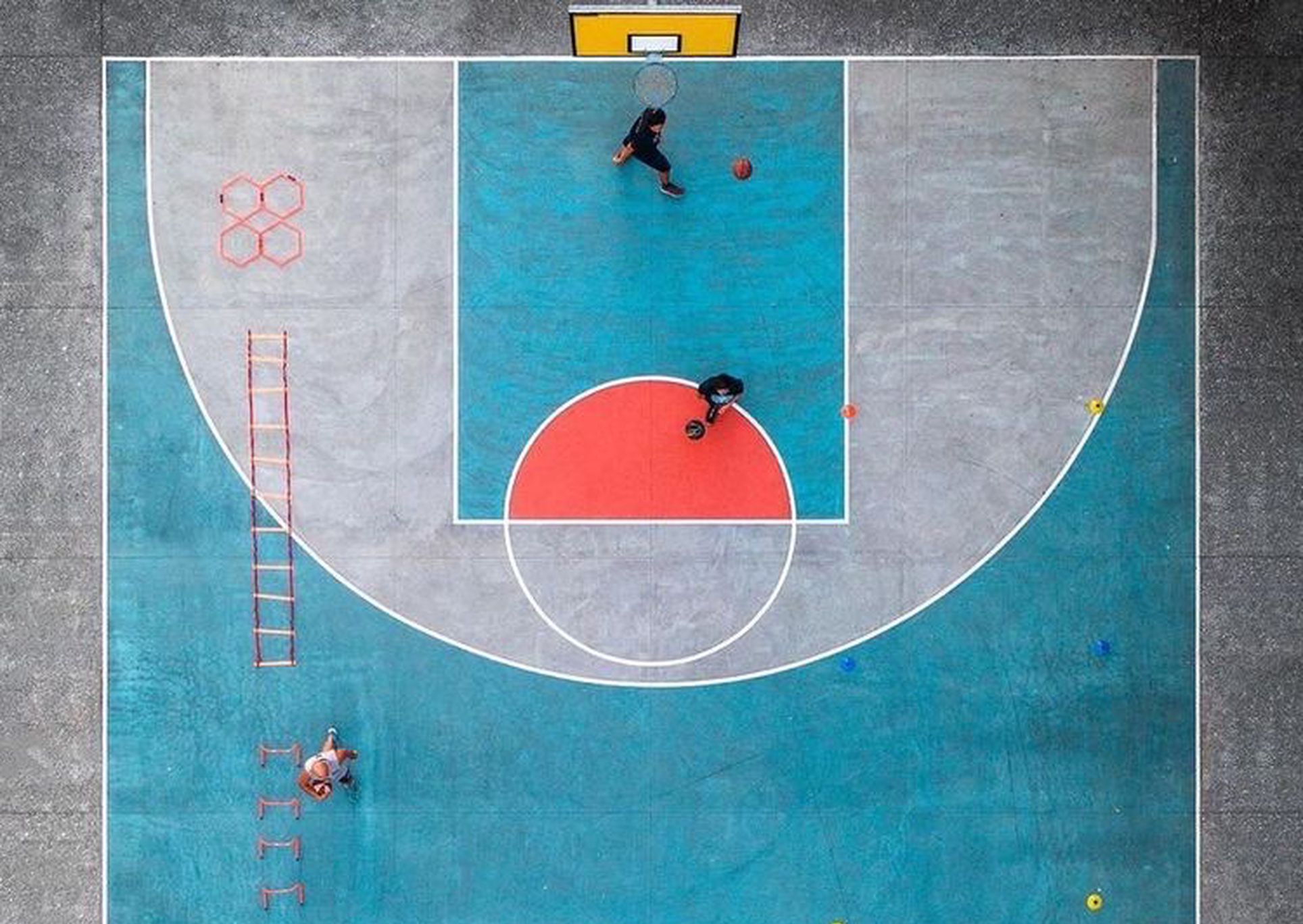 Basketball Full Court Mini, Potters Park
