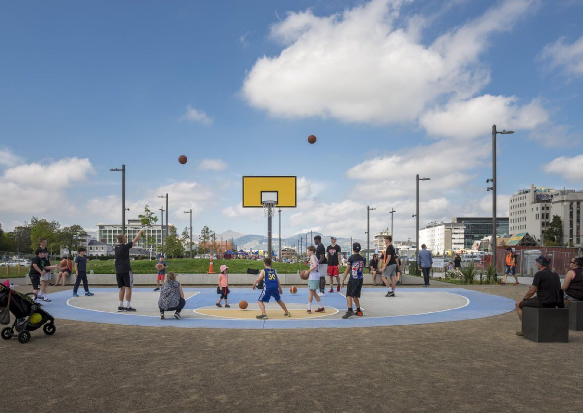 Basketball D Half Court, Rauora Park