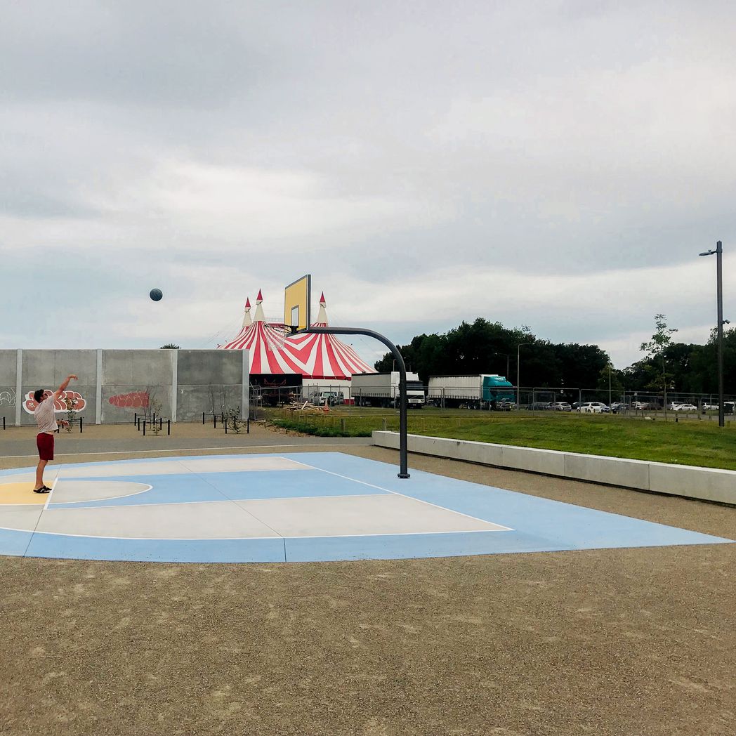 Basketball D Half Court Rauora Park Basketball D Half Court Rauora Park