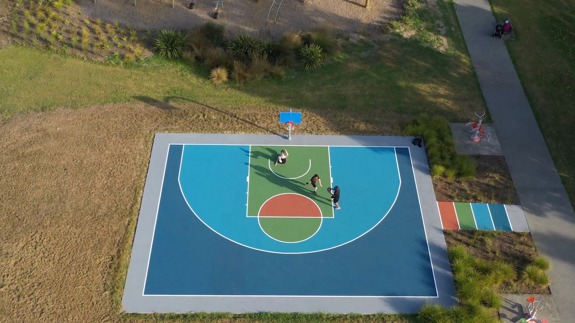 FIBA 3X3 Basketball Court, Unsworth Reserve
